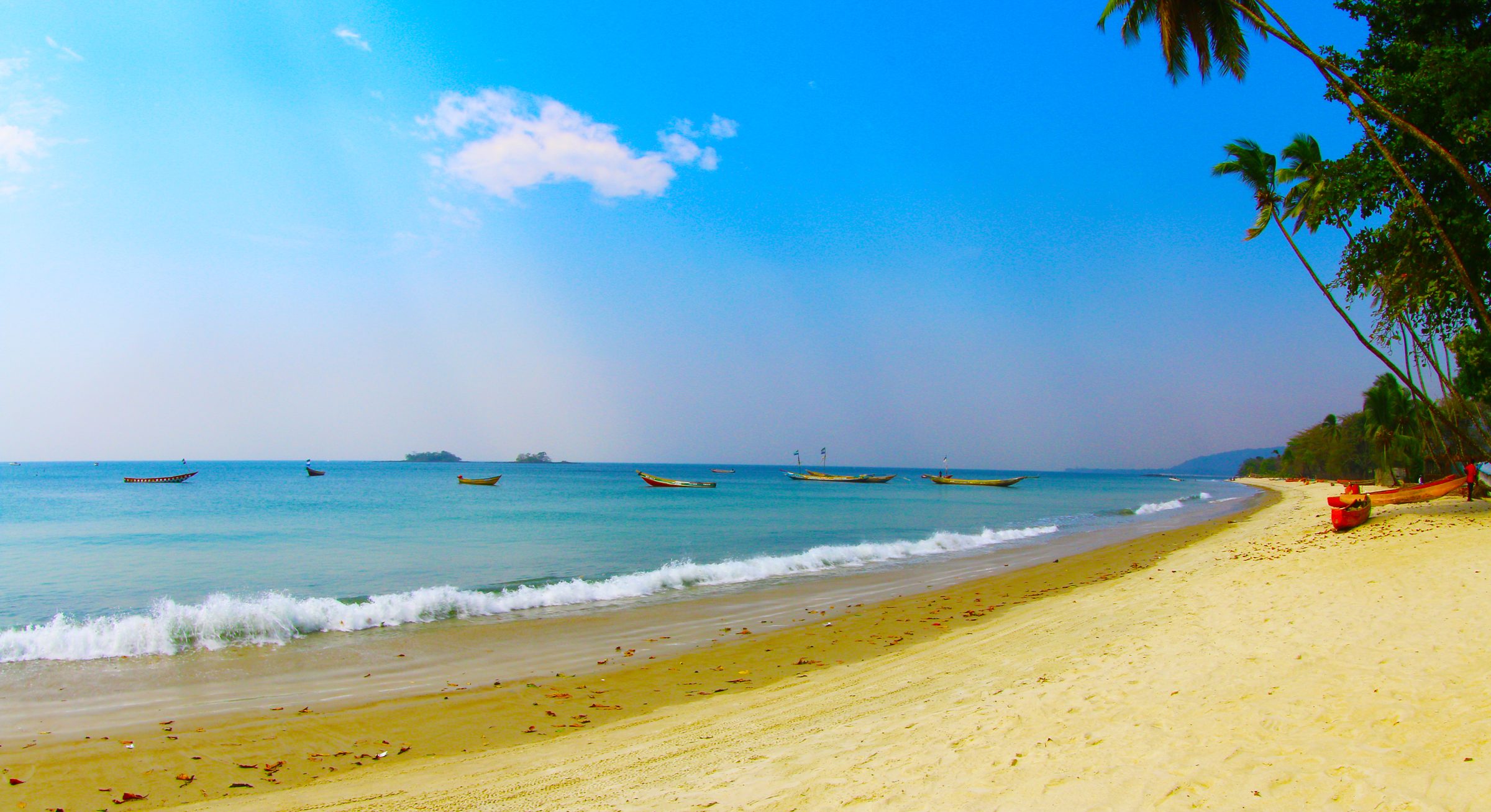 Sierra Leone coastline