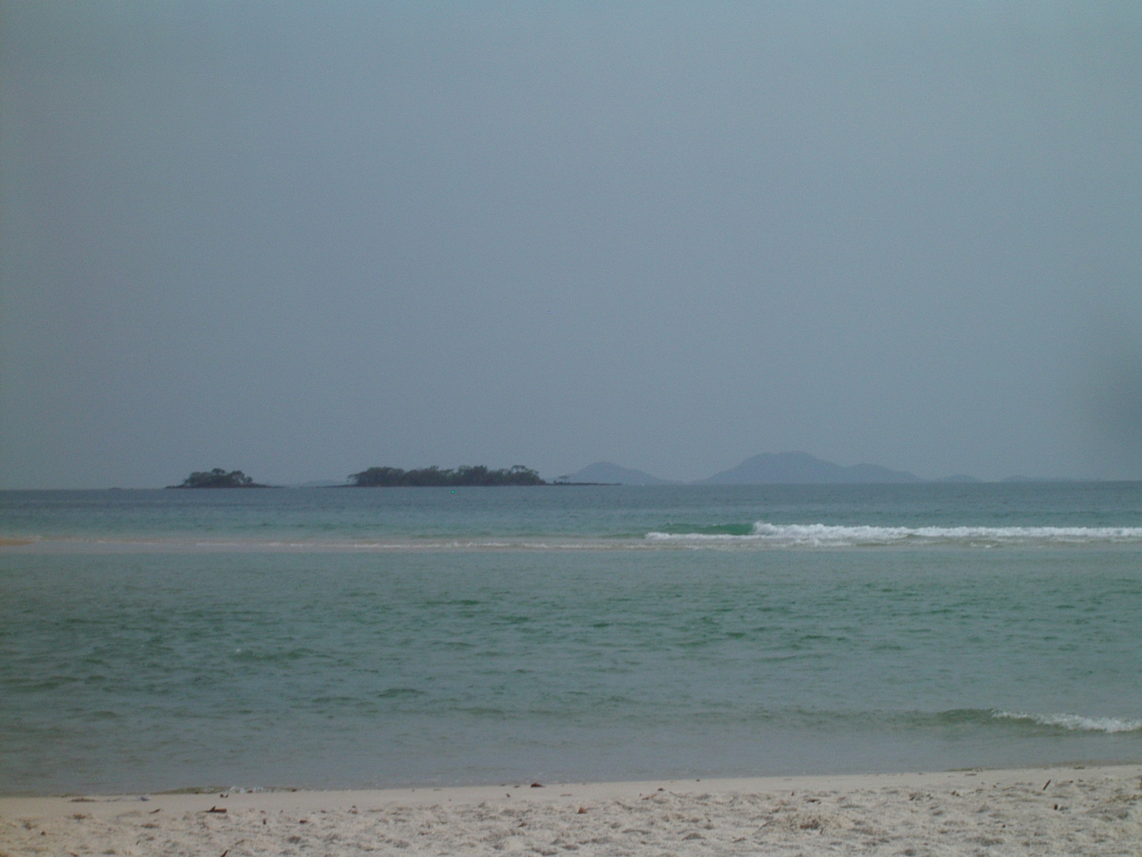 Banana Island coastline off Sierra Leone